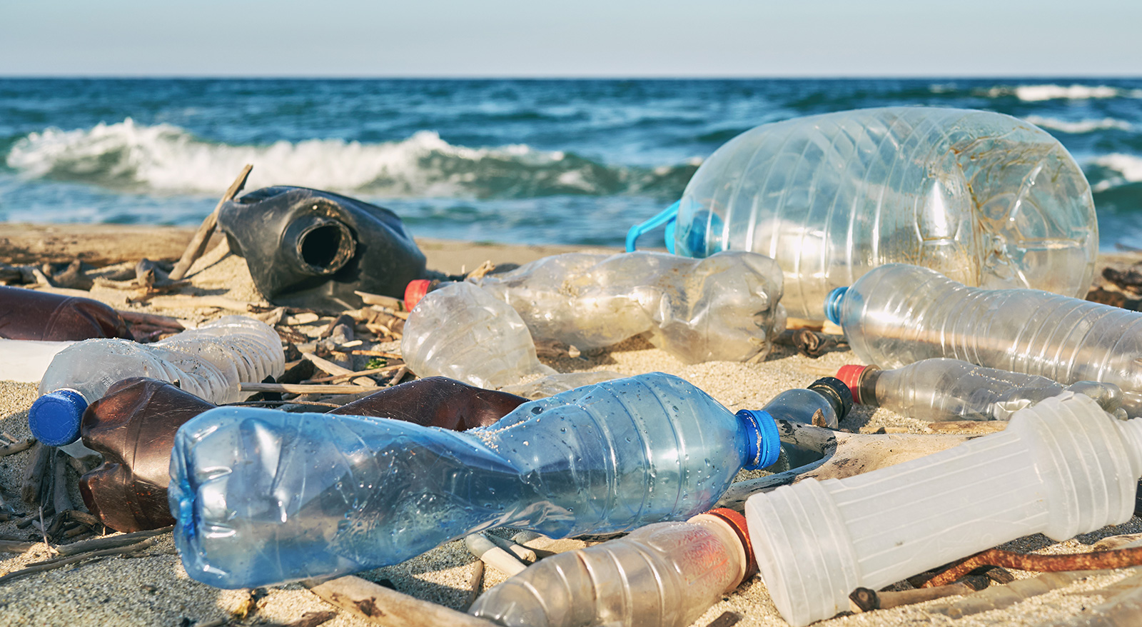 Küste gegen Plastik